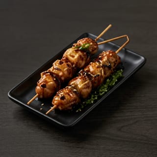 Double Down Teriyaki Skewers