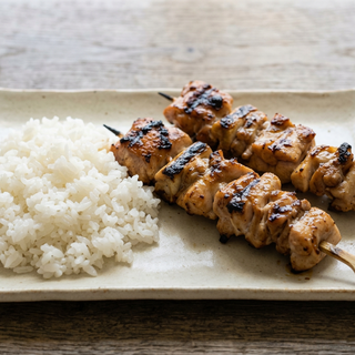 Double Down Teriyaki Skewers